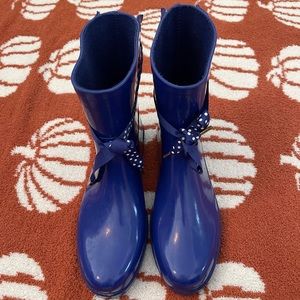 Womens crown and ivy rain boots